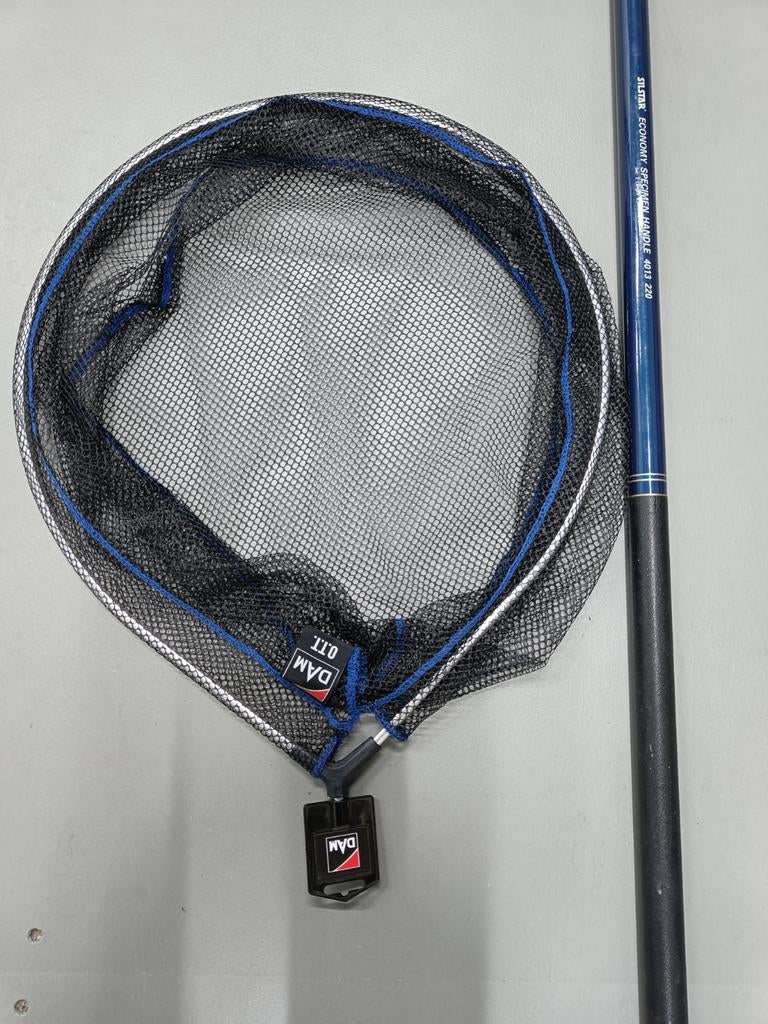 NIEUW Dam pannet 22' 55x45x30cm  + zgan Silstar steel 2.20m, Watersport en Boten, Hengelsport | Witvissen, Ophalen of Verzenden