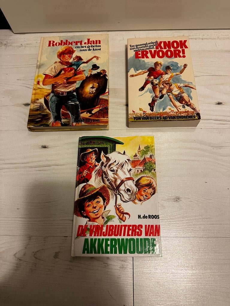 Drie kinderboeken jongens, Boeken, Ophalen of Verzenden, Zo goed als nieuw