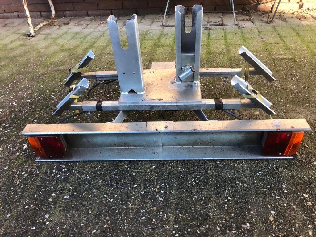 Fietsendrager voor 2 fietsen, Ophalen, 2 fietsen, Gebruikt, Trekhaakdrager