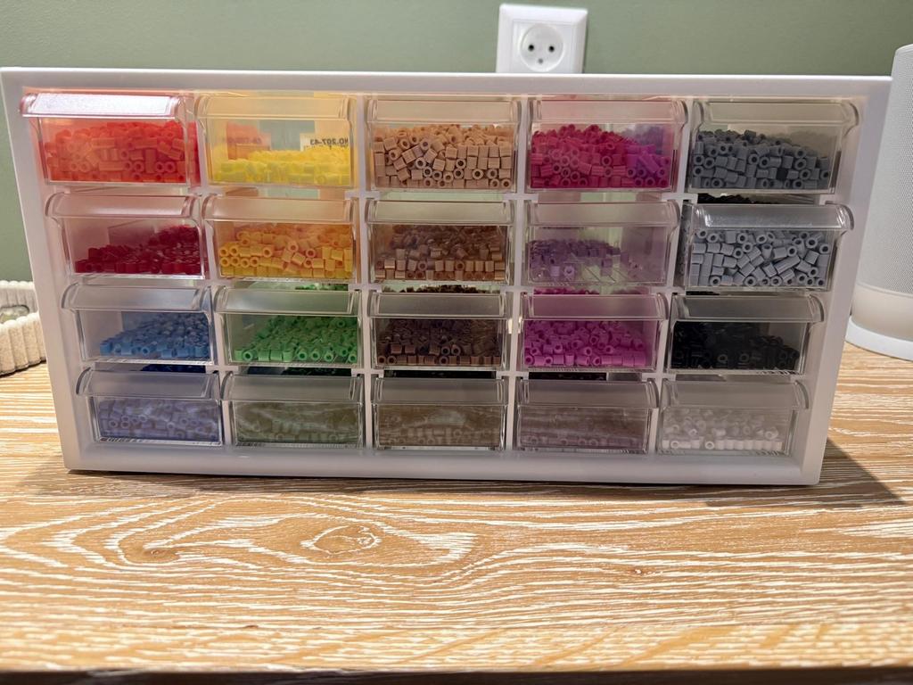 Hama strijkkralen en planken, Ophalen of Verzenden, Zo goed als nieuw, Knutselwerk