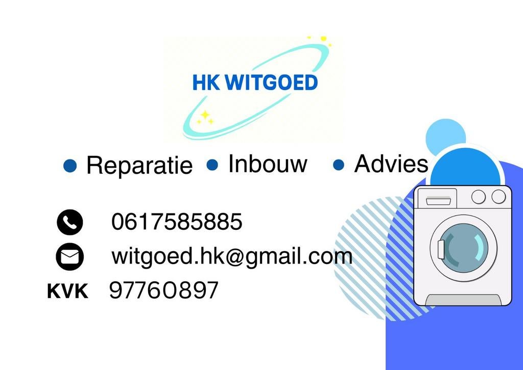 Witgoed reparatie en inbouw, Komt aan huis