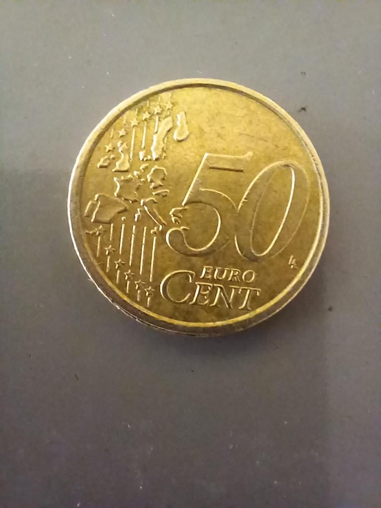 50 cent misslag, Ophalen of Verzenden, Duitsland, 50 cent