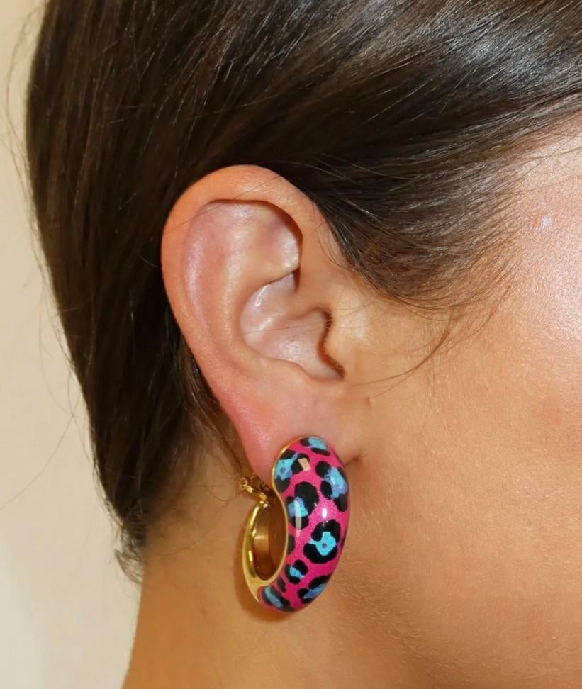 Juli Dans Jewels Creolen/Oorbellen, Ophalen of Verzenden, Zo goed als nieuw, Goud