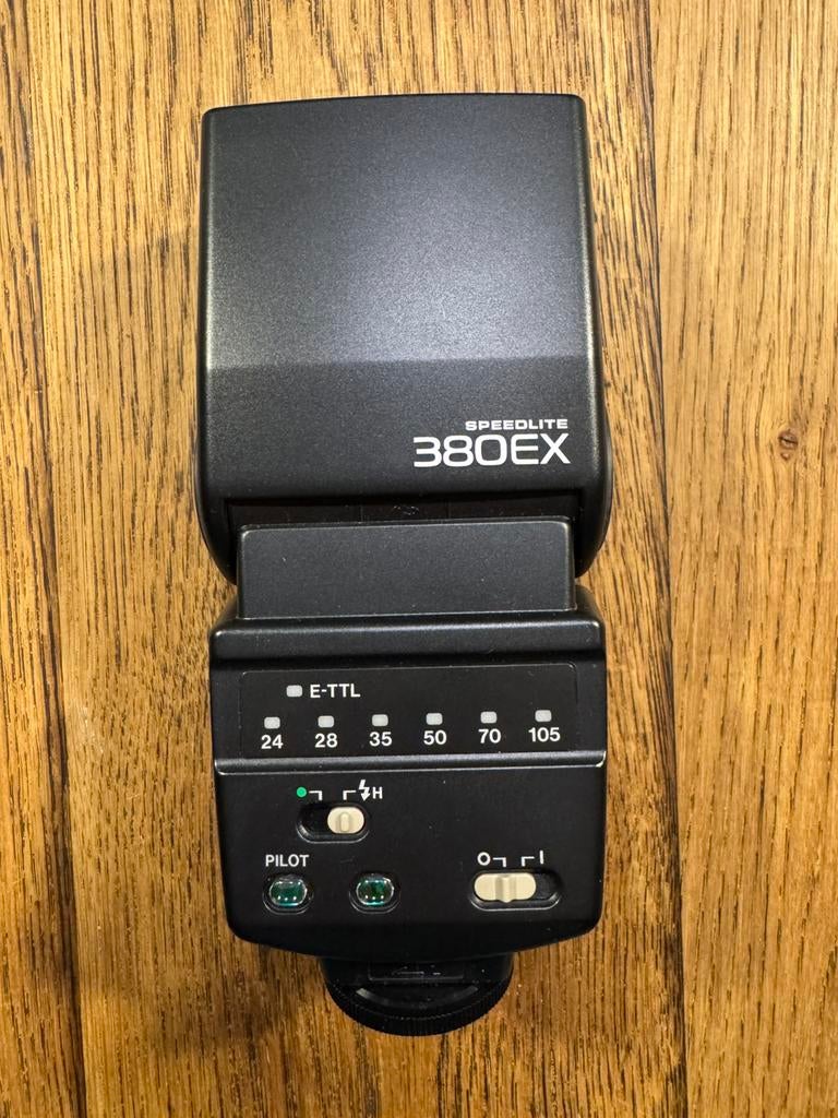 Canon Speedlite 380EX flitser, Ophalen of Verzenden, Zo goed als nieuw, Canon