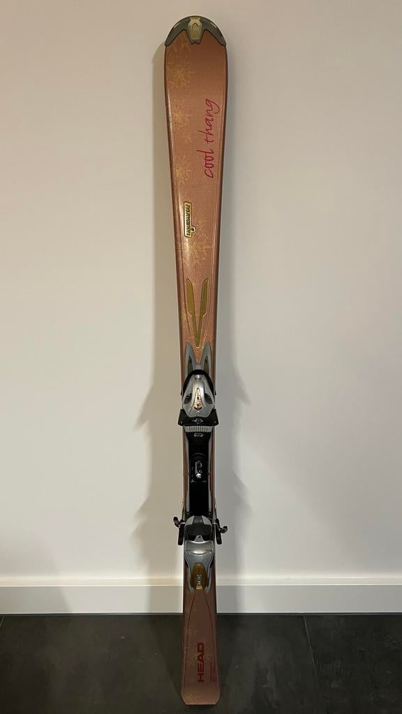 Head Cool Thang dames ski's - 156 cm - met bindingen, 140 tot 160 cm, Gebruikt, Ophalen of Verzenden, Carve