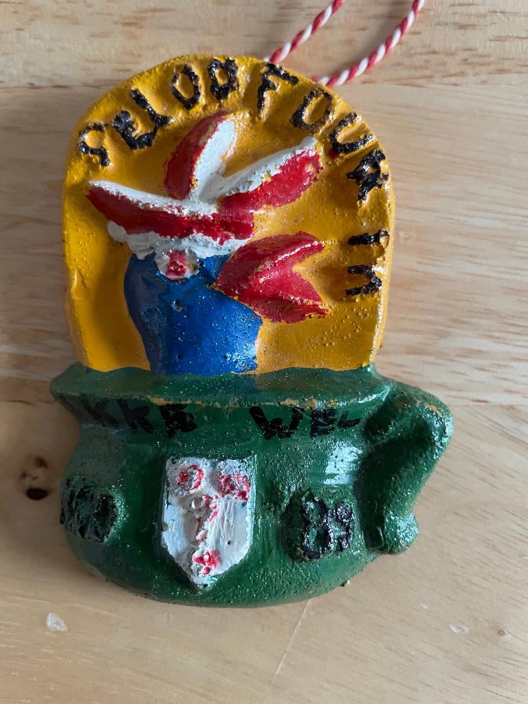 Carnaval Veldteken Roosendaal 1989, Ophalen of Verzenden, Zo goed als nieuw, Overige onderwerpen, Speldje of Pin