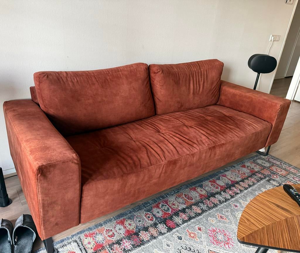 3-zits bank Stegen van Woonexpress, Ophalen, Gebruikt, Driepersoons, 75 tot 100 cm