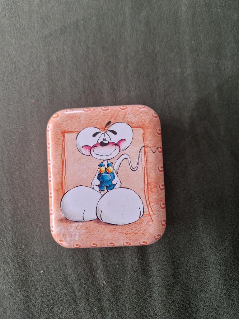 Leuk Diddl blikje voor sieraden of iets anders, Ophalen of Verzenden, Diddl, Gebruikt, Overige typen