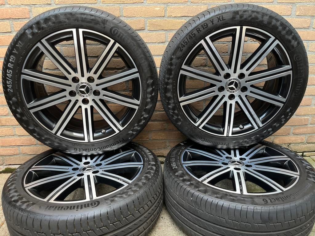 19” orig Mercedes vito v-klasse EQV Continental zomerset, Auto-onderdelen, Banden en Velgen, 19 inch, Banden en Velgen, Ophalen of Verzenden