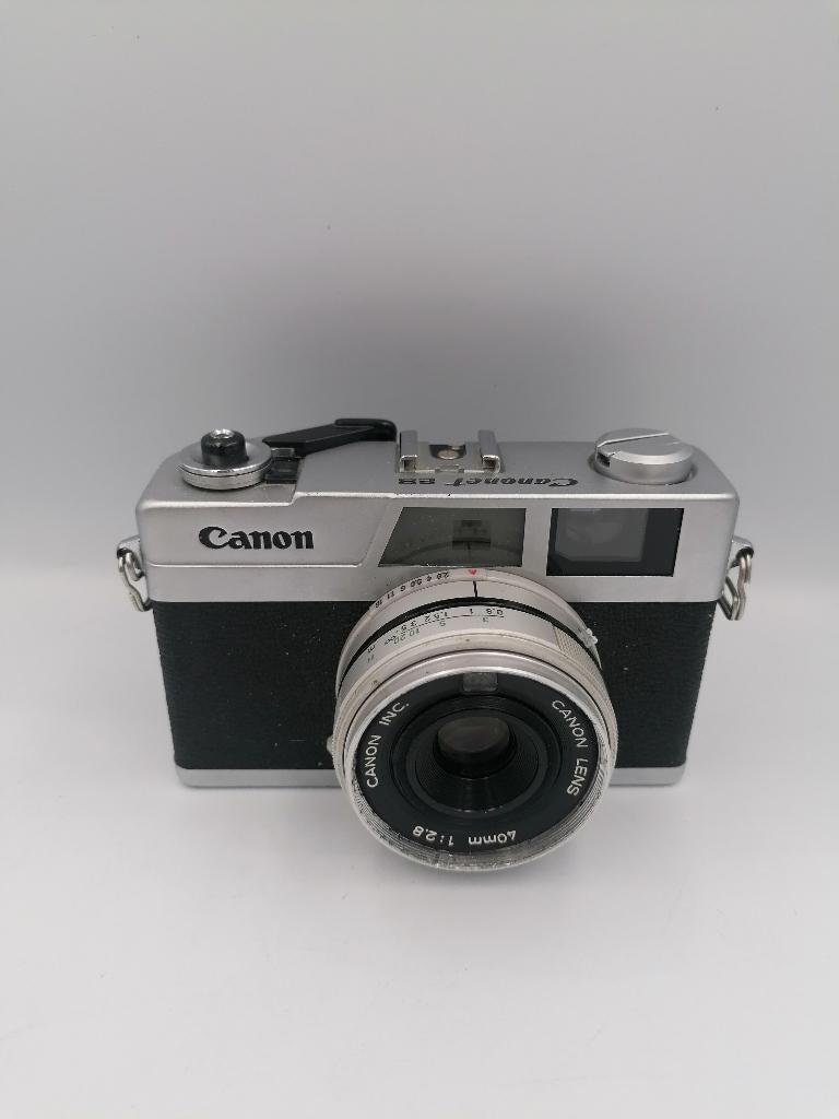 Canon Canonet 28 vintage rangefinder analog camera, Ophalen of Verzenden, Gebruikt, Compact, Canon