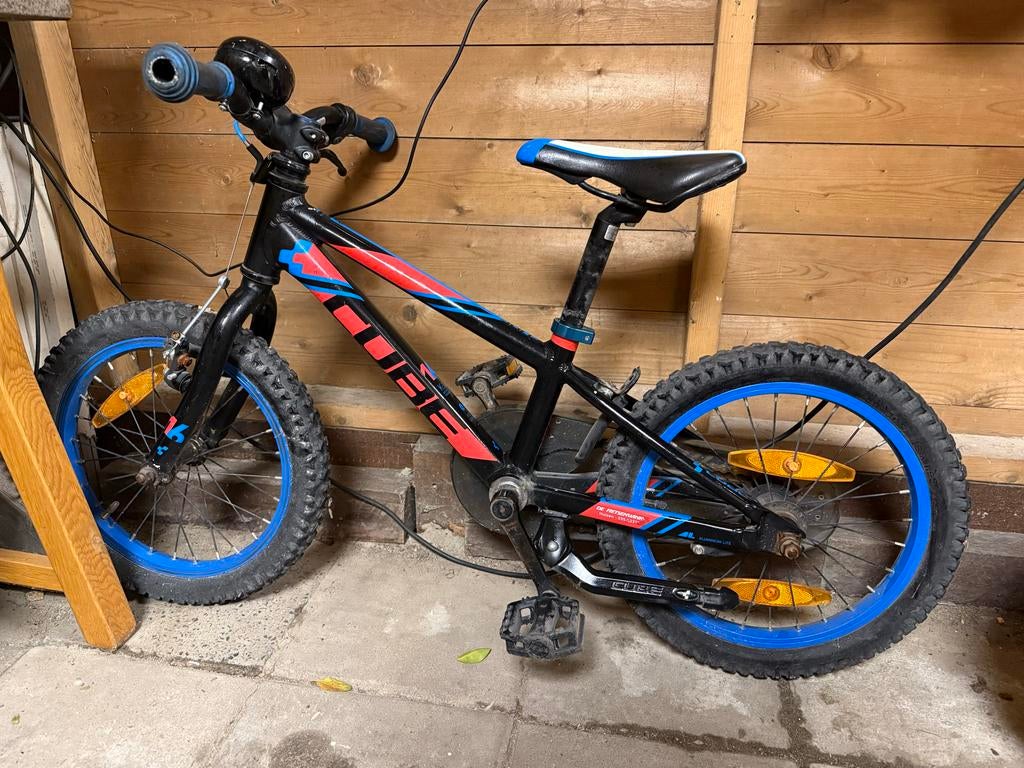 Cube kinderfiets - zeer nette staat!, Fietsen en Brommers, Fietsen | Meisjes, Ophalen, Zo goed als nieuw, 16 inch, Handrem