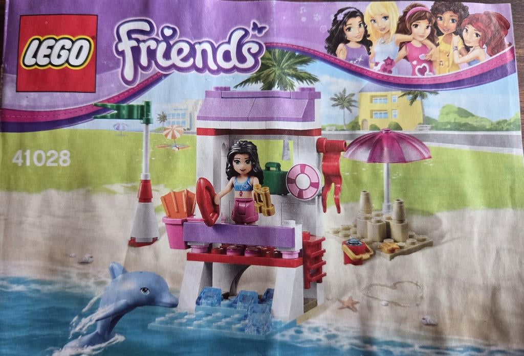 Lego Friend Strandwacht, Ophalen of Verzenden, Zo goed als nieuw, Complete set, Lego