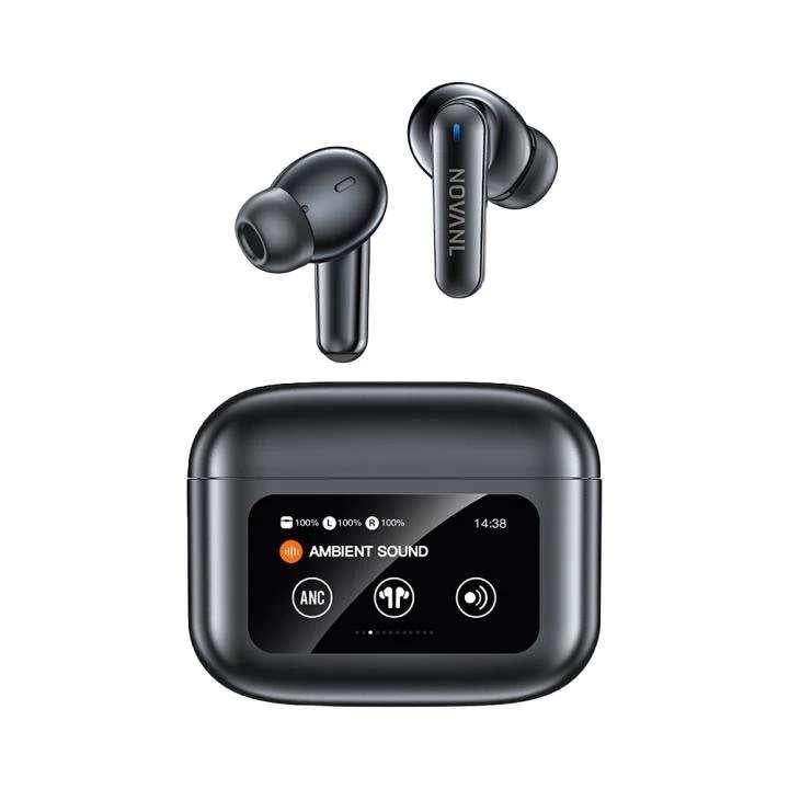 NovaNL AirFlow Pro – Draadloze oordopjes met touchbediening, Ophalen of Verzenden, Nieuw, In oorschelp (earbud), Bluetooth