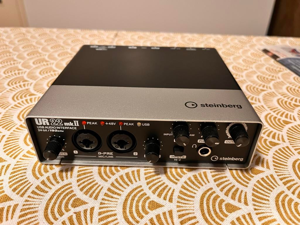 Steinberg UR22 mkII - Compleet & Goede Staat, Ophalen of Verzenden, Zo goed als nieuw