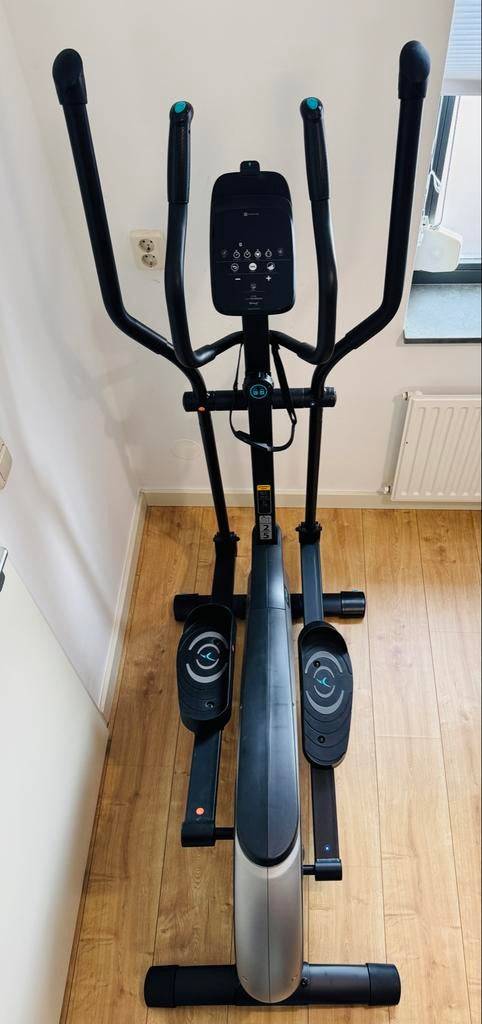 Domyos Eshape+ Crosstrainer met Bluetooth en hartslagband, Ophalen, Gebruikt, Armen, Metaal