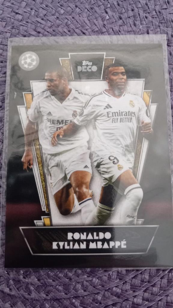 Topps Deco Ronaldo Kylian Mbappé kaart, Verzamelen, Sportartikelen en Voetbal, Ophalen of Verzenden