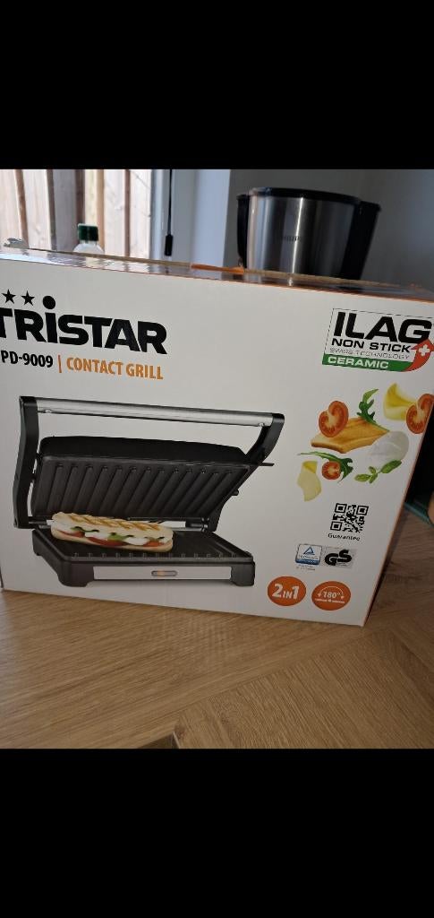 Contactgrill te koop, Ophalen, Zo goed als nieuw