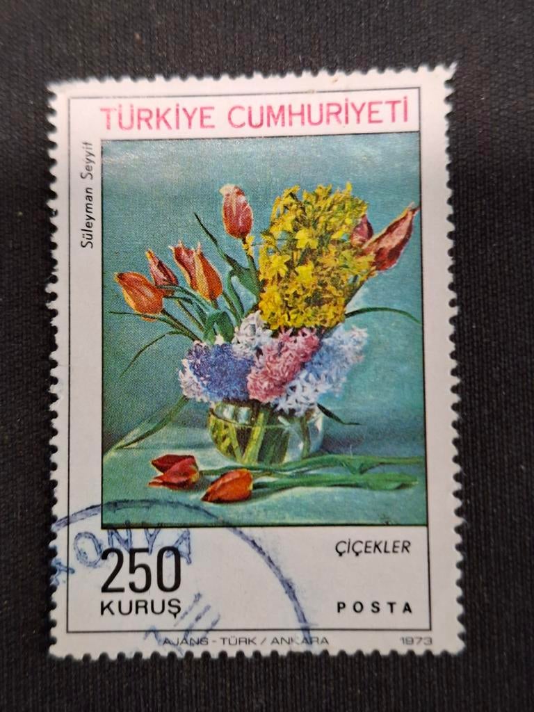 Turkije, Ophalen of Verzenden, Overige landen, Gestempeld
