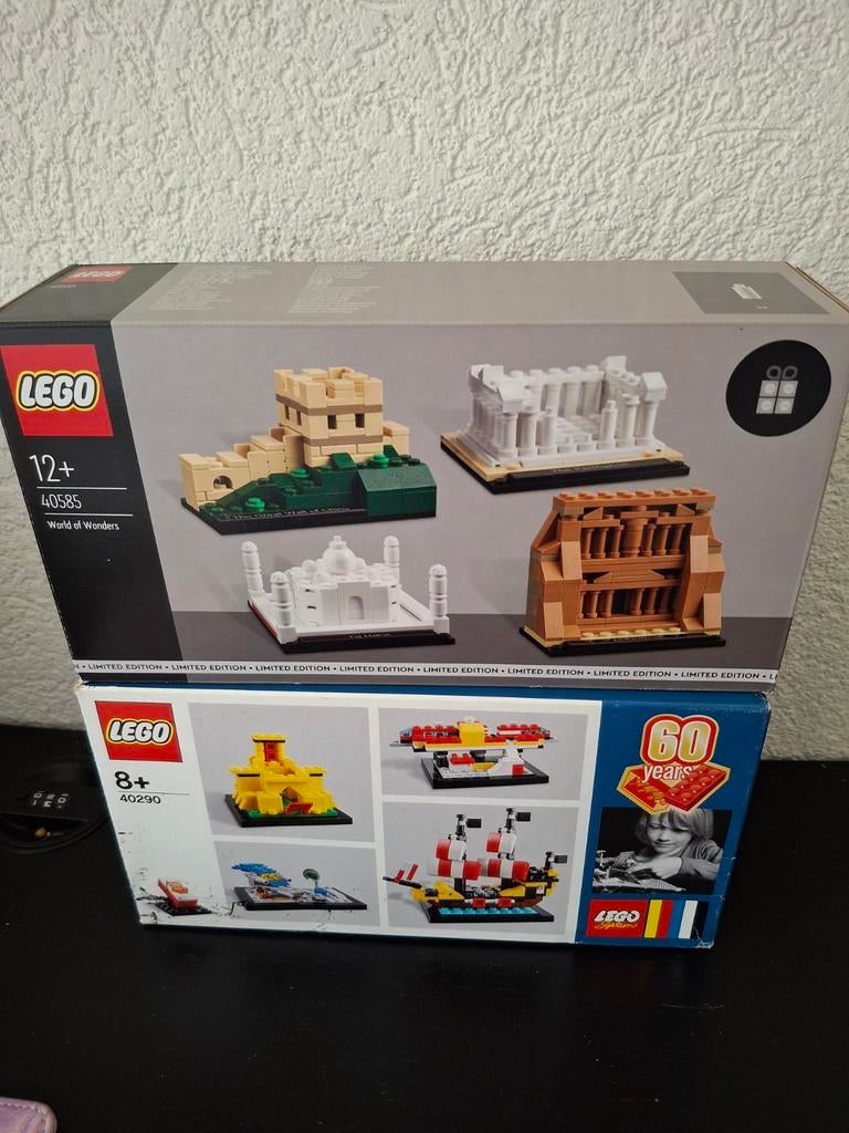 Lego 40290 60 jaar & 40585 World of Wonders, Ophalen of Verzenden