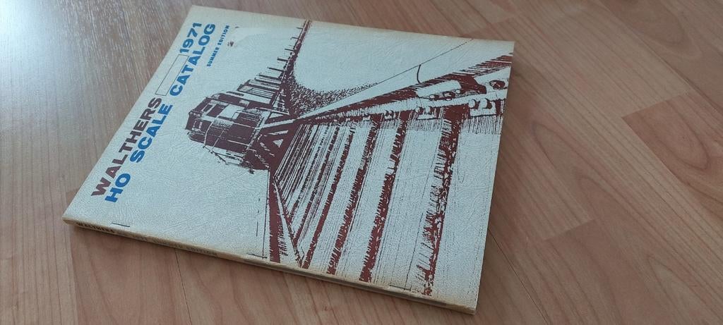 Walthers H0 catalogus summer edition 1971, Retro modeltrein., Hobby en Vrije tijd, Ophalen of Verzenden, Gelijkstroom of Wisselstroom