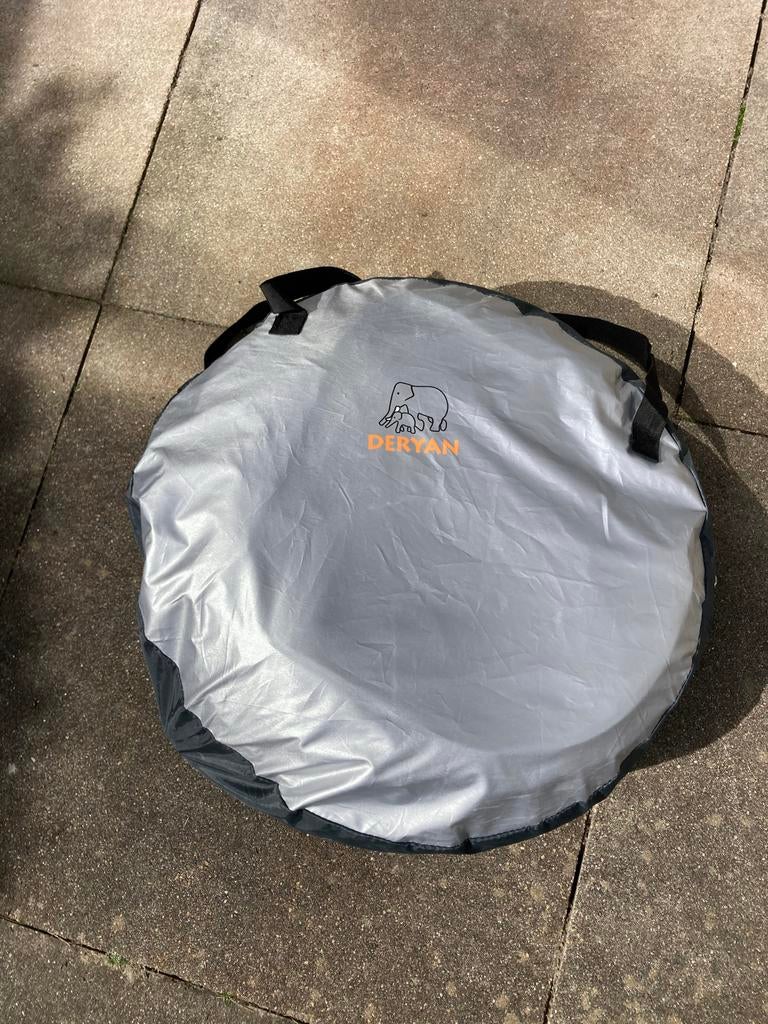 Deryan campingbedje/reiswieg 0-5 jaar met matrasje, Ophalen of Verzenden, Gebruikt, Reisbedje