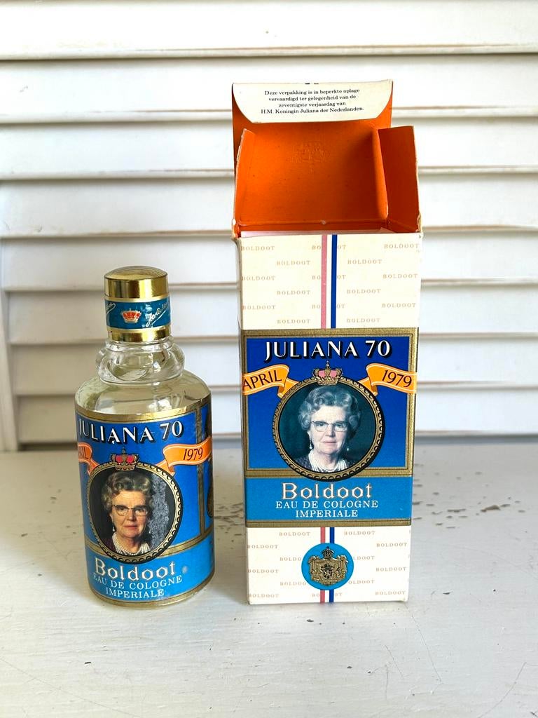 Vintage eau de cologne Boldoot Imperiale in originele doos, Ophalen, Zo goed als nieuw