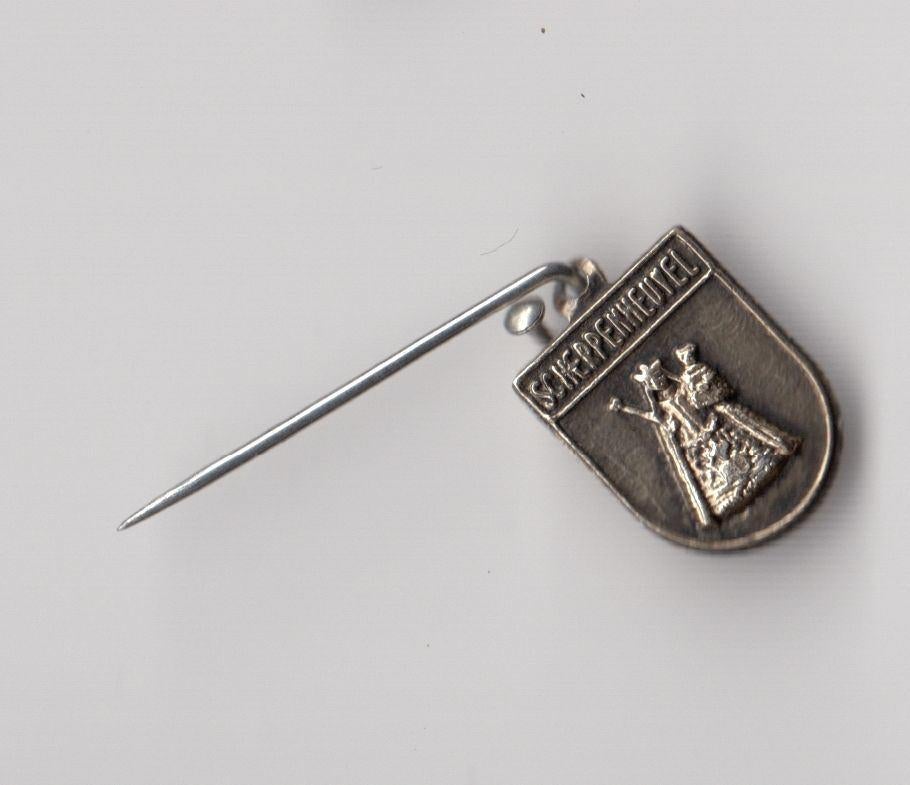 Scherpenheuvel speldje, Verzamelen, Gebruikt, Niet vindbaar, Niet vindbaar, Speldje of Pin