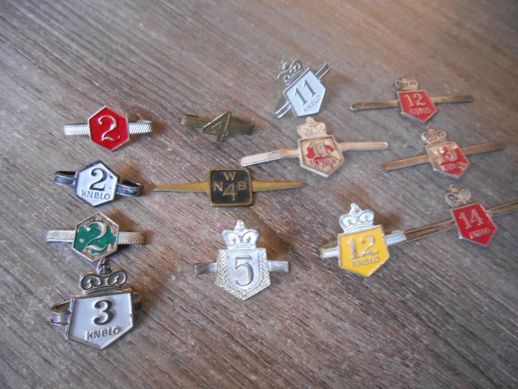 Avondvierdaagse cijfers 0,50 euro per stuk avond vierdaagse, Postzegels en Munten, Penningen en Medailles, Ophalen of Verzenden