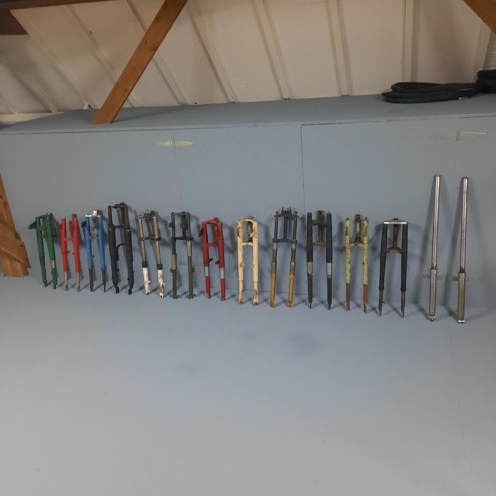 Diverse Voorvorken voor Italiaanse brommers, Fietsen en Brommers, Ophalen of Verzenden, Gebruikt