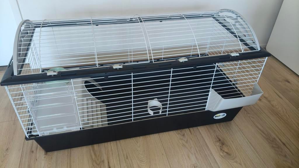 Z.g.a.n knaagdierenkooi 120cm en een ren, Kooi, 110 cm of meer, Zo goed als nieuw, Ophalen