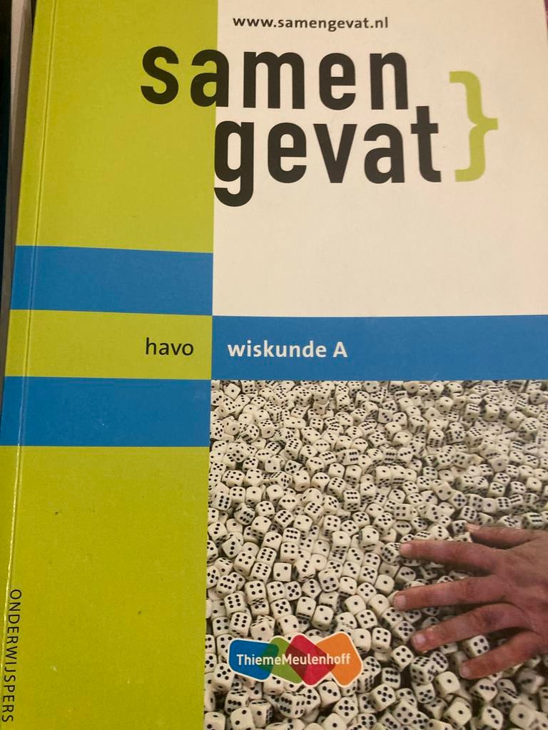 Samengevat havo wiskunde A, Ophalen of Verzenden, Beta, Gelezen, HBO