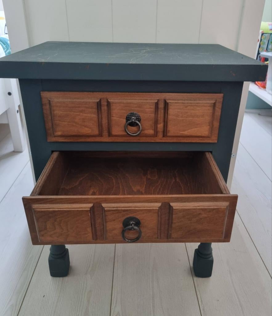 Vintage kastje, Ophalen, Gebruikt