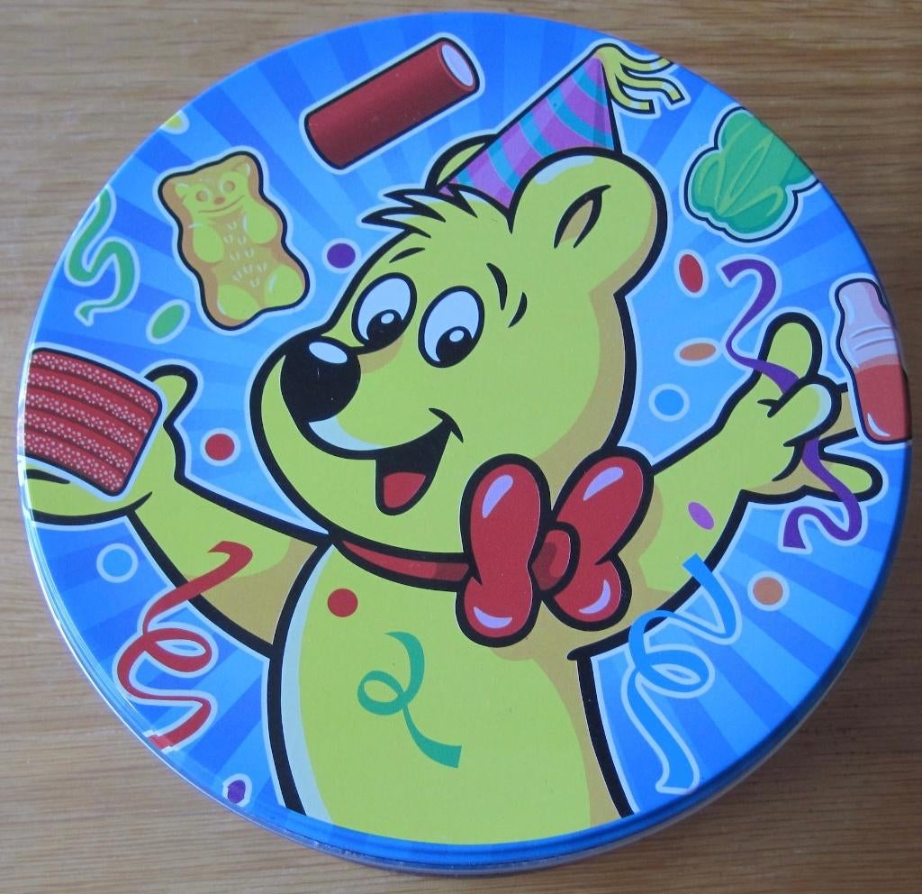 blik van Haribo beertjes, Verzamelen, Blikken, Ophalen of Verzenden, Zo goed als nieuw, Overige, Overige merken