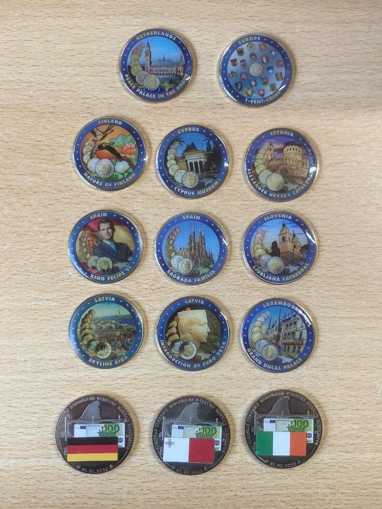 Lotje grote penningen (14 stuks), Ophalen of Verzenden, Overige materialen