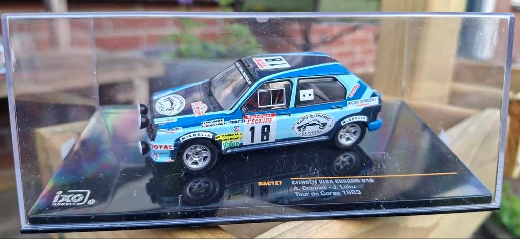 Citroën Visa Chrono #18 Tour de Corse 1983 model, Ophalen of Verzenden, Auto, Overige merken