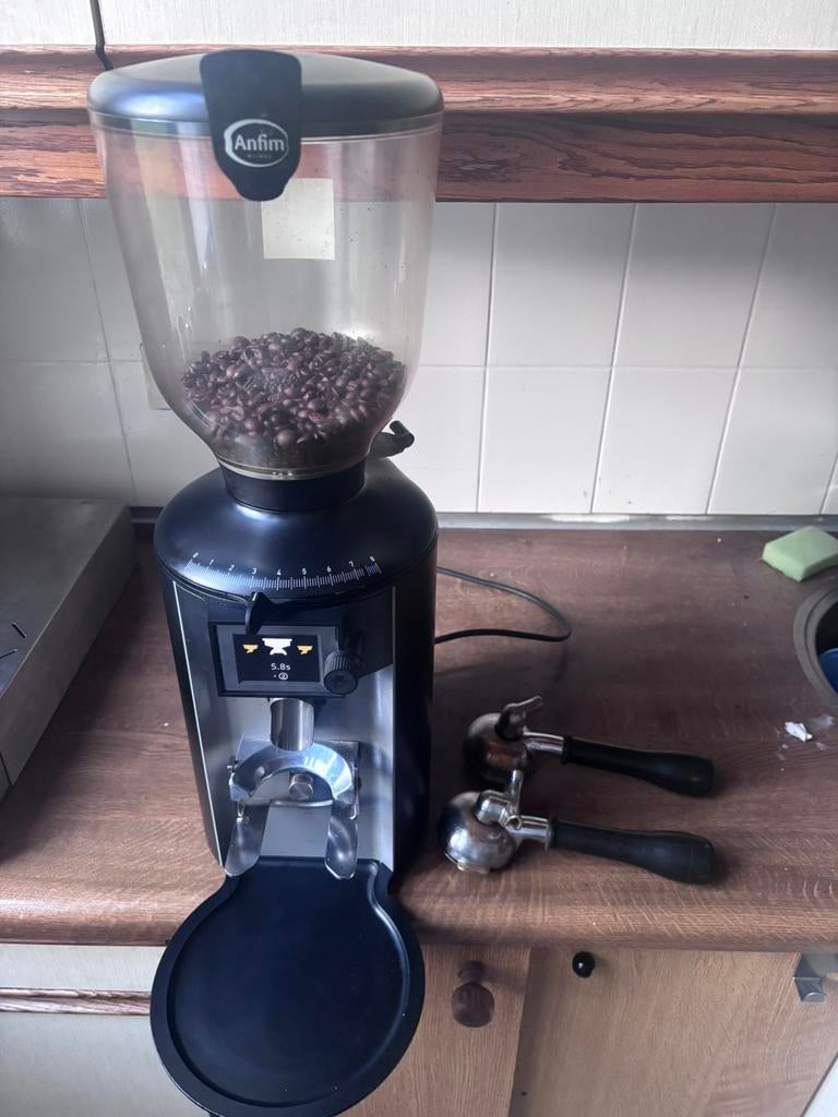 Koffiemolen Anfim, Witgoed en Apparatuur, Koffiemachine-accessoires, Zo goed als nieuw, Koffiemolen, Ophalen