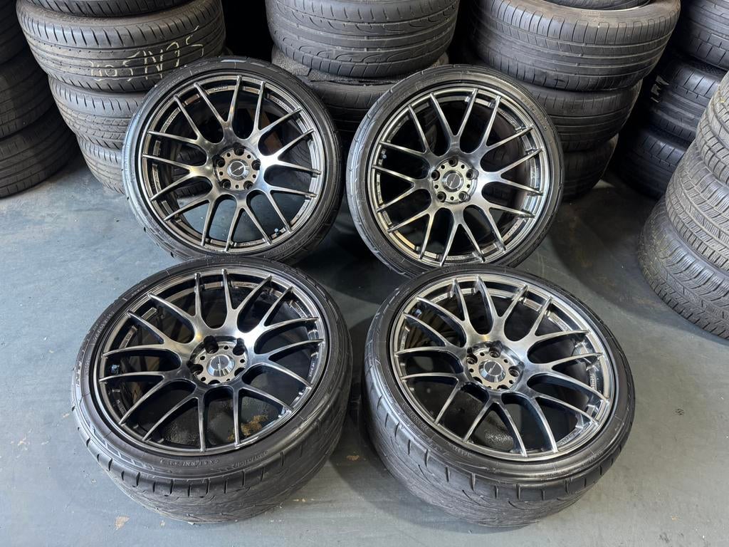 19” Work Emotion WFT EMT W8R 5x114,3 Nissan Skyline Velgen, 19 inch, 275 mm, Banden en Velgen, Nieuw