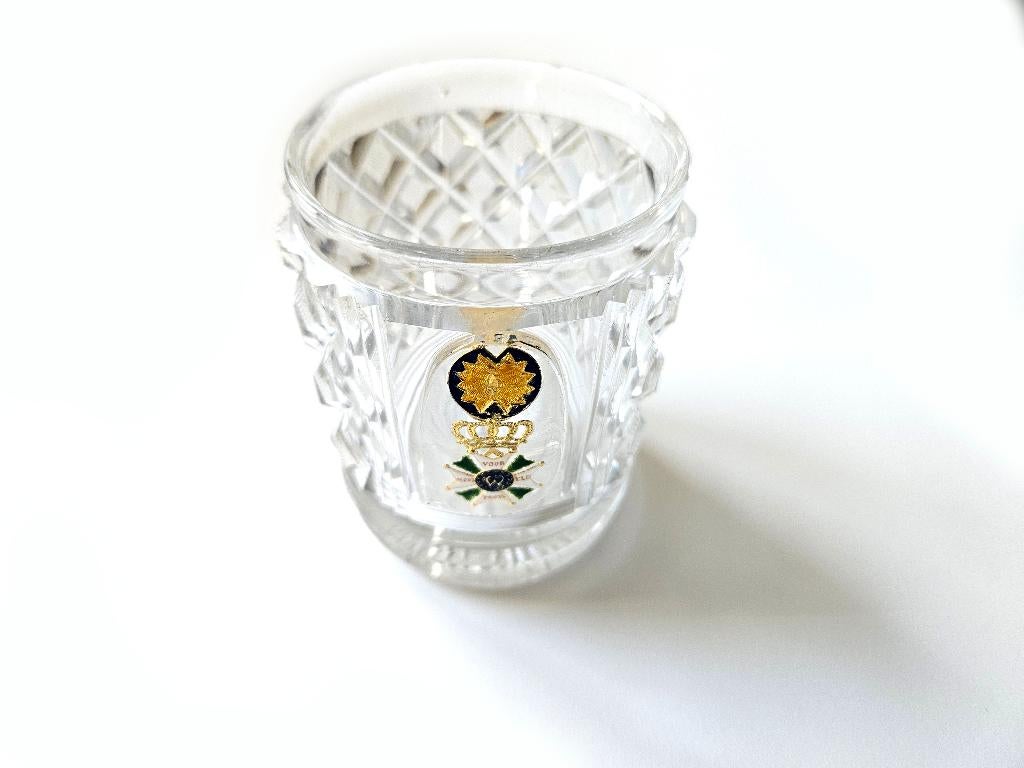 Kristallen beker medaille Militaire Willems-Orde MWO Zie INF, Ophalen of Verzenden, Landmacht, Nederland, Lintje, Medaille of Wings