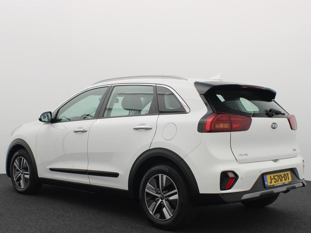 Kia Niro 1.6 GDi Hybrid DynamicLine CAMERA / ACC / CAMERA /, Auto's, Gebruikt, 2 kWh, Leder en Stof, Wit