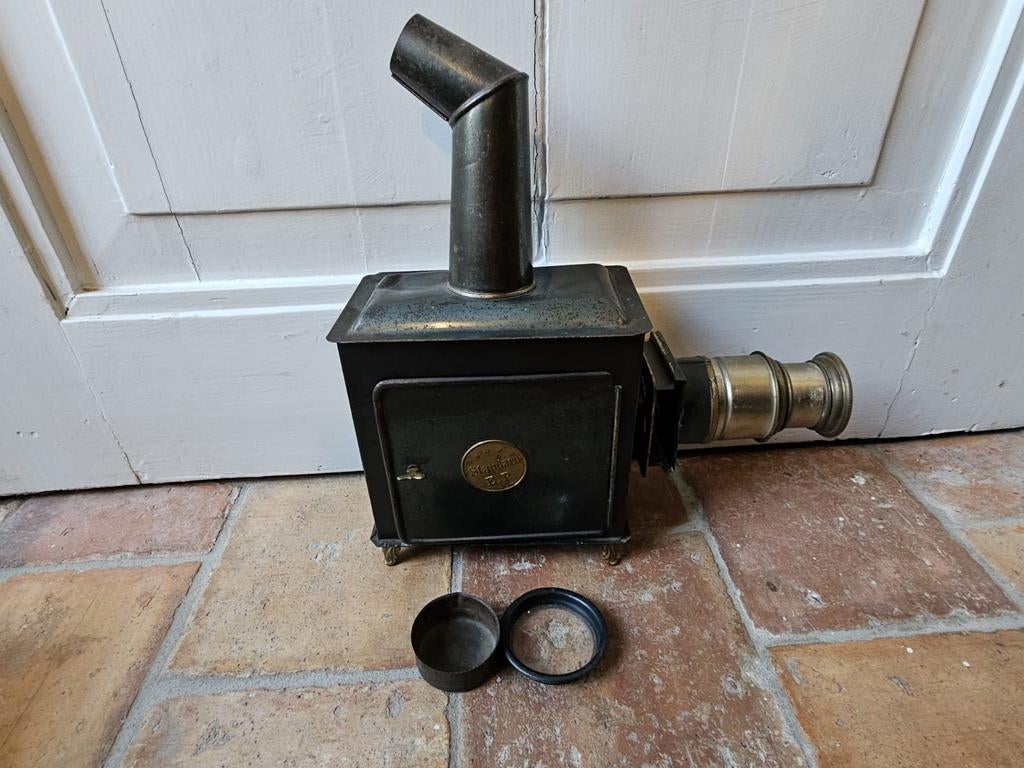 Antieke Ernst Plank Magic Toverlantaarn - projectieapparaat, Ophalen, Gebruikt, Onbekend, Onbekend