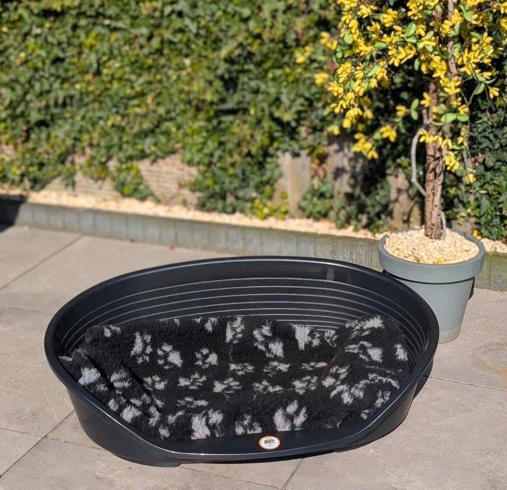 Ferplast Siesta DeLuxe Zwart Honden Mand, Ophalen, Zo goed als nieuw, Overige