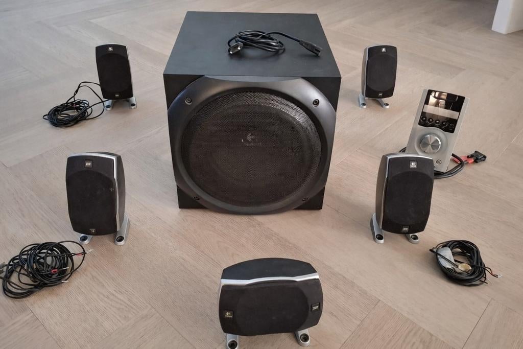 Logitech Z5500 5.1 speakerset, Ophalen