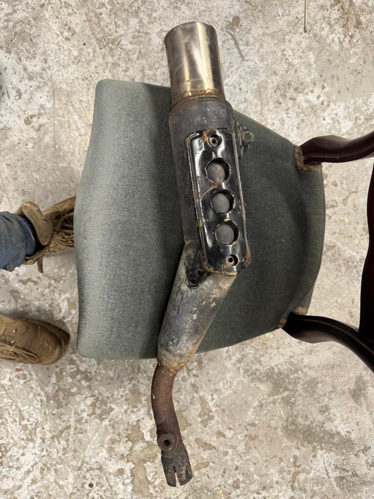 Honda Xl 250 uitlaat, Auto-onderdelen, Uitlaatsystemen, Ophalen of Verzenden, Honda