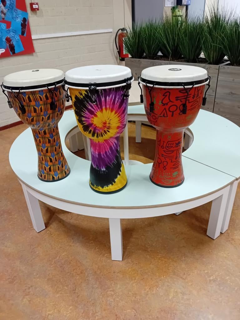 Djembés, Muziek en Instrumenten, Percussie, Ophalen, Zo goed als nieuw, Trommel