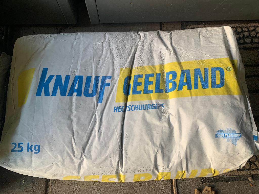 Knauf Geelband 25kg, Ophalen, Nieuw, Overige typen