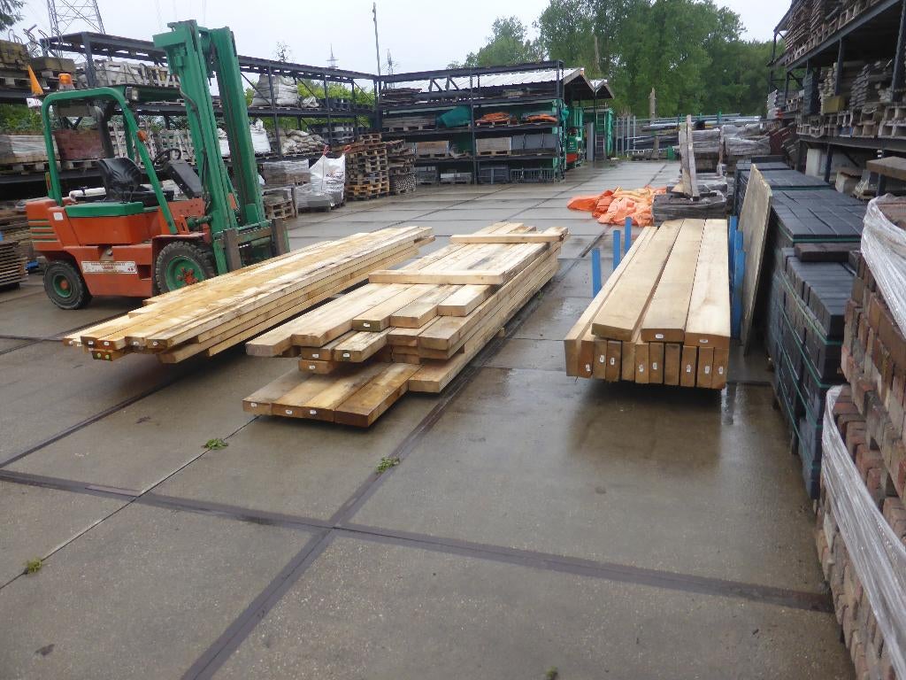 houten balken, Doe-het-zelf en Verbouw, Hout en Planken, Ophalen, Nieuw, Balk, Vuren