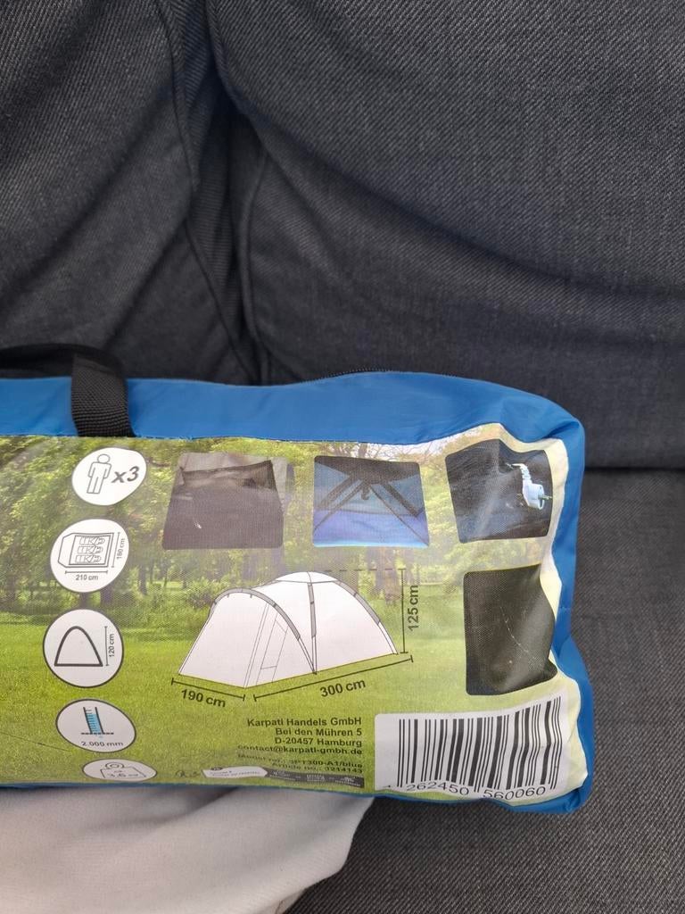 2 NIEUWE TENTEN   € 15   P / S, Ophalen, Nieuw, Tot en met 3