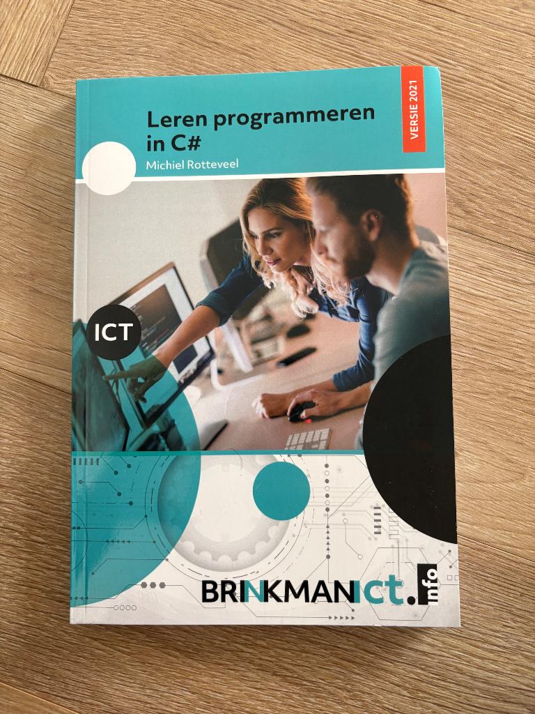Leren programmeren in C#, Boeken, Informatica en Computer, Zo goed als nieuw, Internet of Webdesign, Ophalen of Verzenden