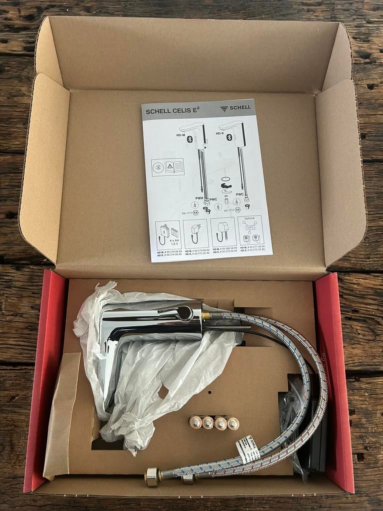 Schell Celis E2 nieuw, Ophalen of Verzenden, Nieuw, Chroom, Kraan