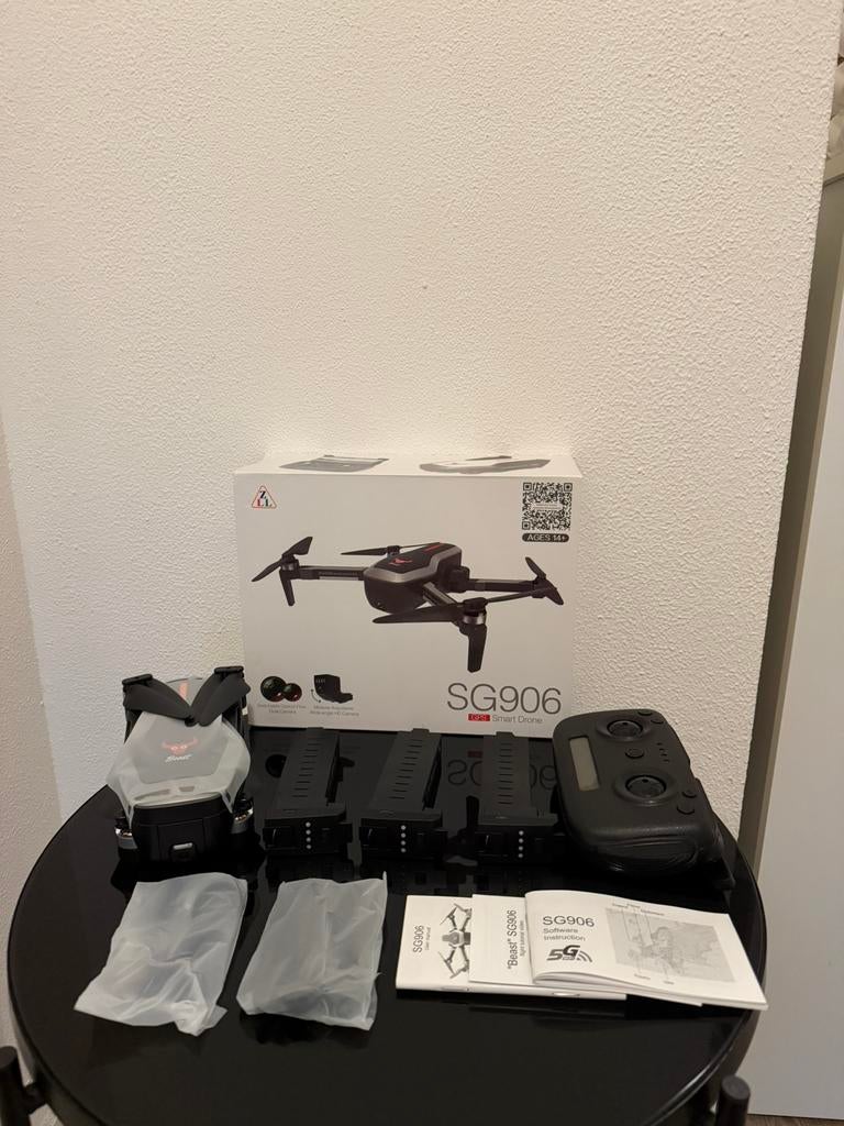 ZL-RC Be-stie SG906 5G WiFi GPS drone met 4K camera e koffer, 250 tot 900 gram, Cameradrone, Nieuw, Return to Home
